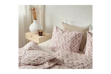 Påslakanset Enkelsäng 2-Dels Havtorn Peach - Brun - Textil & mattor - Sängkläder