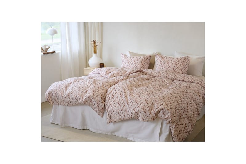 Påslakanset Enkelsäng 2-Dels Havtorn Peach - Brun - Textil & mattor - Sängkläder