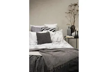 Påslakanset Enkelsäng 2-Dels Marmor Vit - Borganäs of Sweden - Textil & mattor - Sängkläder - Bäddset & påslakanset