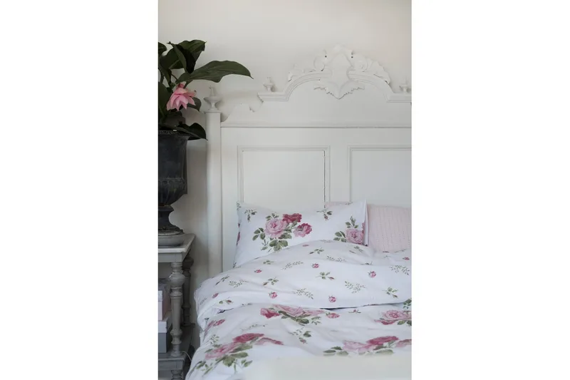 Påslakanset Enkelsäng 2-Dels New Dawn Rosa - Borganäs of Sweden - Textil & mattor - Sängkläder - Bäddset & påslakanset