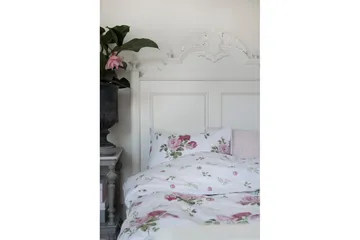 Påslakanset Enkelsäng 2-Dels New Dawn Rosa - Borganäs of Sweden - Textil & mattor - Sängkläder - Bäddset & påslakanset