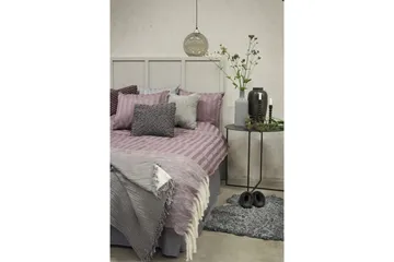 Påslakanset Enkelsäng 2-Dels Satin - Lila - Textil & mattor - Sängkläder