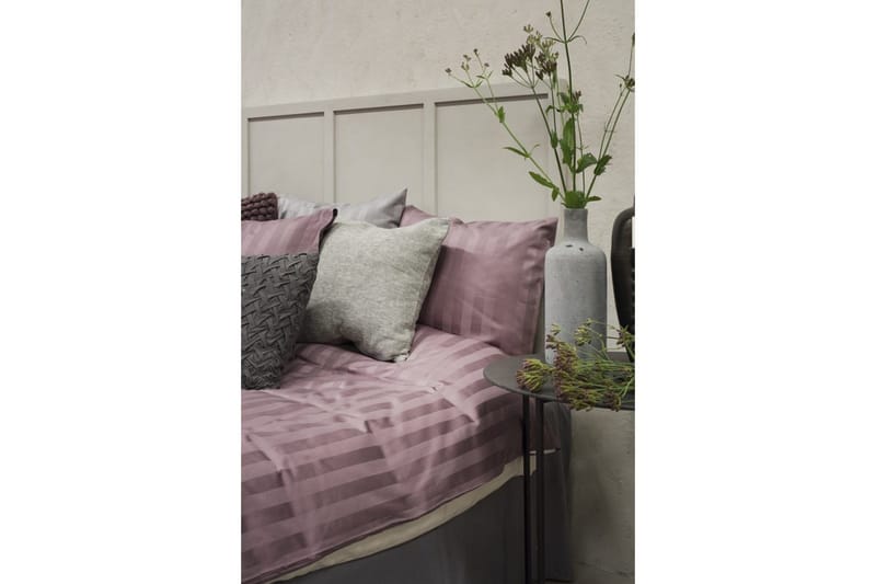 Påslakanset Enkelsäng 2-Dels Satin - Lila - Textil & mattor - Sängkläder