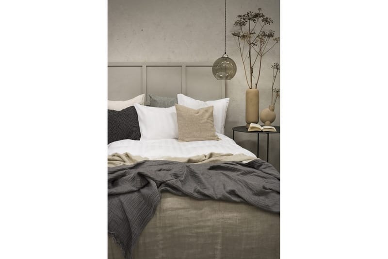 Påslakanset Enkelsäng 2-Dels Satin - Vit - Textil & mattor - Sängkläder