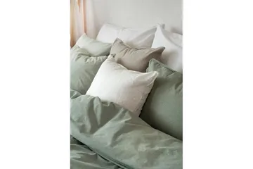 Påslakanset Enkelsäng 2-Dels Washed - Grön - Textil & mattor - Sängkläder