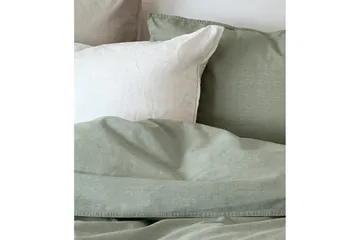 Påslakanset Enkelsäng 2-Dels Washed - Grön - Textil & mattor - Sängkläder