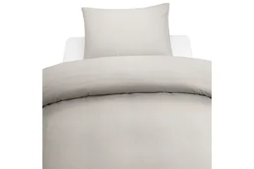 Påslakanset Enkelsäng 2-Dels Washed - Greige - Textil & mattor - Sängkläder