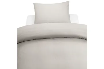 Påslakanset Enkelsäng 2-Dels Washed - Greige - Textil & mattor - Sängkläder - Bäddset & påslakanset