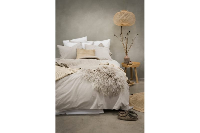 Påslakanset Enkelsäng 2-Dels Washed - Greige - Textil & mattor - Sängkläder - Bäddset & påslakanset