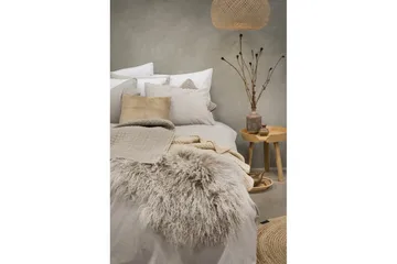 Påslakanset Enkelsäng 2-Dels Washed - Greige - Textil & mattor - Sängkläder - Bäddset & påslakanset