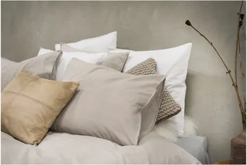 Påslakanset Enkelsäng 2-Dels Washed - Greige - Textil & mattor - Sängkläder