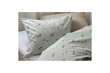 Påslakanset Enkelsäng 2-Dels Plingeling Grön - Grön - Textil & mattor - Sängkläder