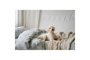 Påslakanset Enkelsäng 2-Dels Plingeling Grön - Grön - Textil & mattor - Sängkläder