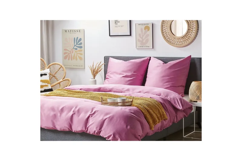 Påslakanset Harmonridge Rosa, 200x135 cm - Rosa, 200x135 cm - Textil & mattor - Sängkläder - Bäddset & påslakanset