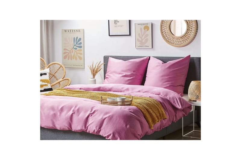 Påslakanset Harmonridge Rosa, 220x155 cm - Rosa, 220x155 cm - Textil & mattor - Sängkläder