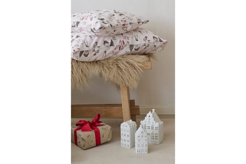 Påslakanset till Spjälsäng 2-Dels Fingal Jul Vit - Vit - Textil & mattor - Sängkläder