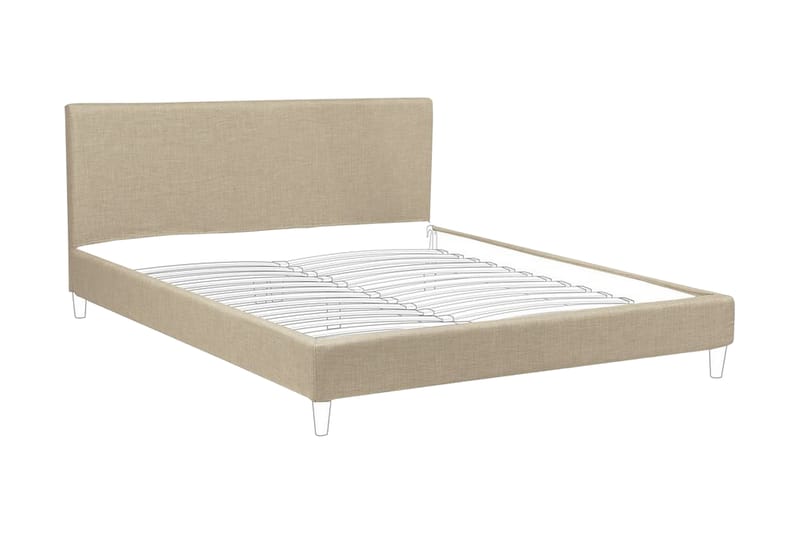 Sängöverdrag Galetka 160x200 cm - Beige - Textil & mattor - Sängkläder
