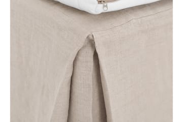 Sängkappa Avril 160x200 cm - Beige - Textil & mattor - Sängkläder - Sängkappa & kantklädsel - Sängkappa kontinentalsäng