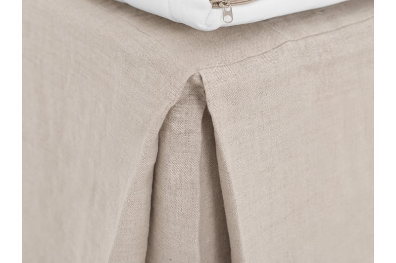Sängkappa Avril 160x200 cm - Beige - Textil & mattor - Sängkläder - Sängkappa & kantklädsel - Sängkappa kontinentalsäng