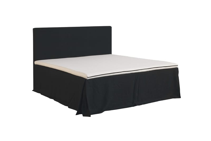 Sängkappa Avril 160x200 cm - Svart - Textil & mattor - Sängkläder - Sängkappa & kantklädsel - Sängkappa kontinentalsäng