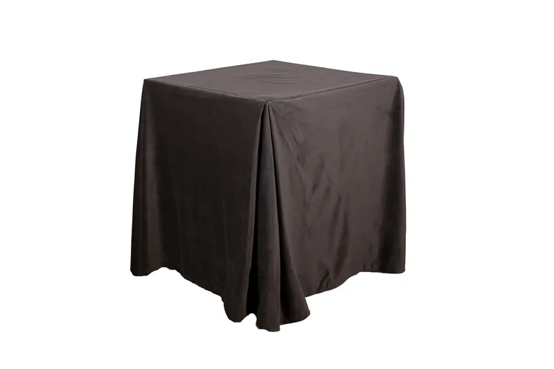 Sammet Sängkappa 180x200 cm, Grå