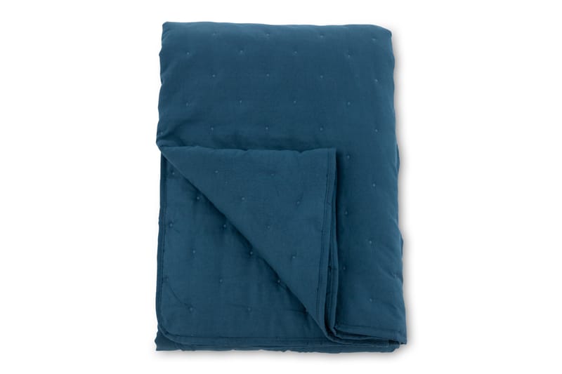 Sally Överkast 150x250 cm - Blå - Textil & mattor - Sängkläder