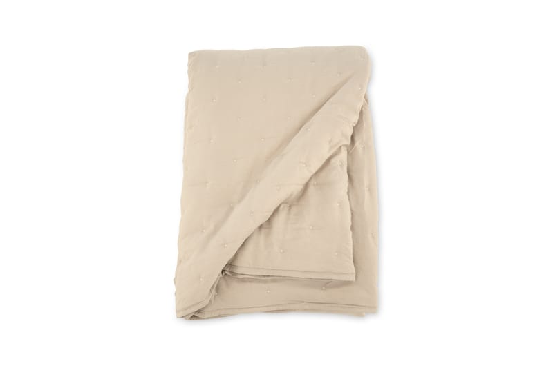 Sally Överkast 180x260 cm - Beige - Textil & mattor - Sängkläder