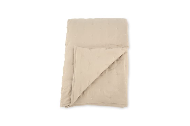 Sally Överkast 180x260 cm - Beige - Textil & mattor - Sängkläder