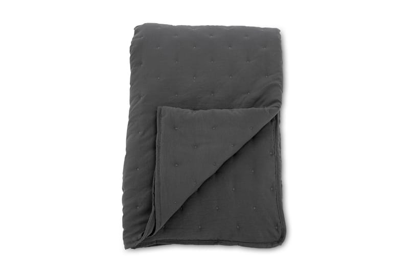 Sally Överkast 260x260 cm - Antracit - Textil & mattor - Sängkläder