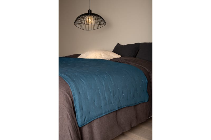 Sally Överkast 80x180 cm - Blå - Textil & mattor - Sängkläder