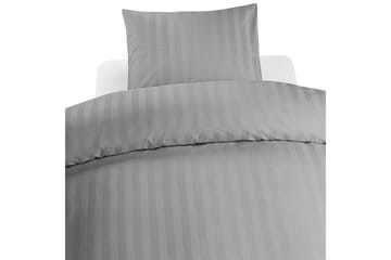 Satin Örngott Ljusgrå - Borganäs - Textil & mattor - Sängkläder