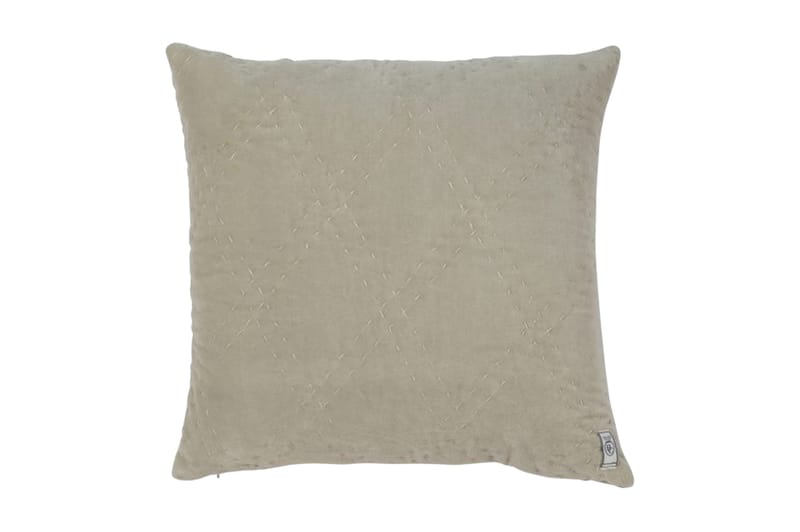 Sonje Örngott 50x50 cm, Sand/Sammet