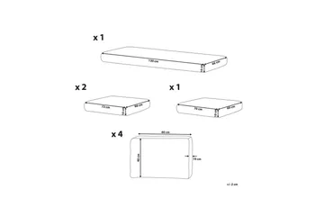 Kuddfodral Bermuda - Utemöbler & utemiljö - Övrigt utemöbler - Tillbehör utemöbler - Klädselpaket utemöbler