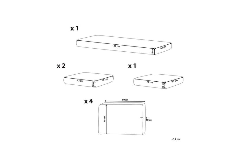Kuddfodral Bermuda - Utemöbler & utemiljö - Övrigt utemöbler - Tillbehör utemöbler - Klädselpaket utemöbler