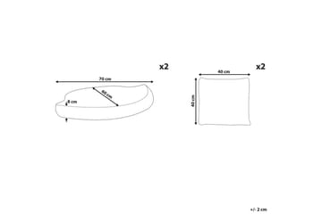Kuddfodral Capri - Utemöbler & utemiljö - Övrigt utemöbler - Tillbehör utemöbler - Klädselpaket utemöbler