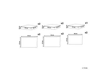 Kuddfodral Milano - Utemöbler & utemiljö - Övrigt utemöbler - Tillbehör utemöbler - Klädselpaket utemöbler