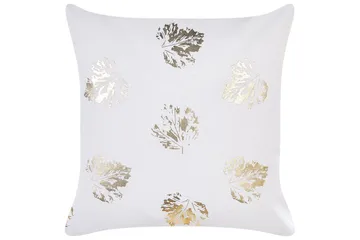 Prydnadskuddar Goldenrod set om 2 Vitt/guld - Vitt/guld - Textil & mattor - Sängkläder - Sovkudde - Innerkudde & huvudkudde