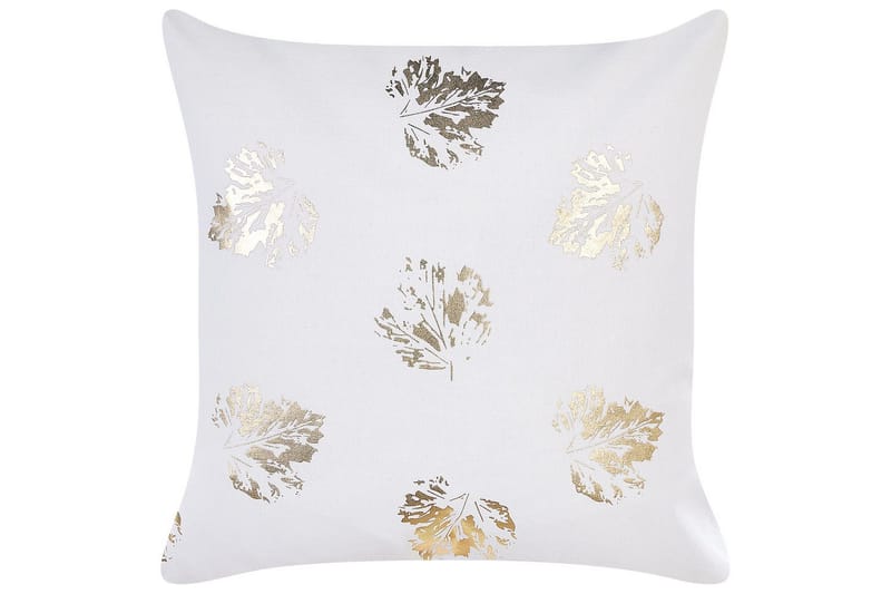 Prydnadskuddar Goldenrod set om 2 Vitt/guld - Vitt/guld - Textil & mattor - Sängkläder - Sovkudde - Innerkudde & huvudkudde