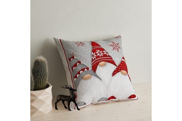 Tyros Innerkudde 43x43 cm - Röd/Grå - Textil & mattor - Sängkläder - Sovkudde - Innerkudde & huvudkudde