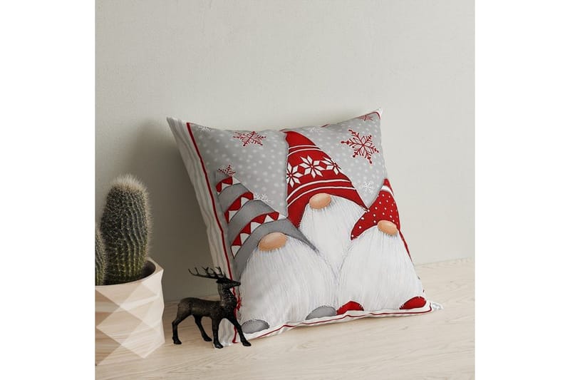 Tyros Innerkudde 43x43 cm - Röd/Grå - Textil & mattor - Sängkläder - Sovkudde - Innerkudde & huvudkudde