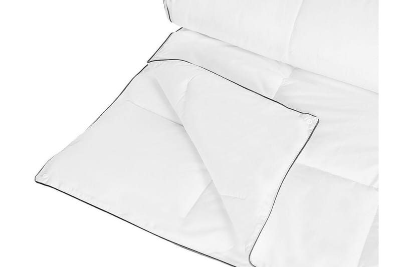 Täcke bomull 220 x 240 cm NUPTSE - Vit - Textil & mattor - Sängkläder