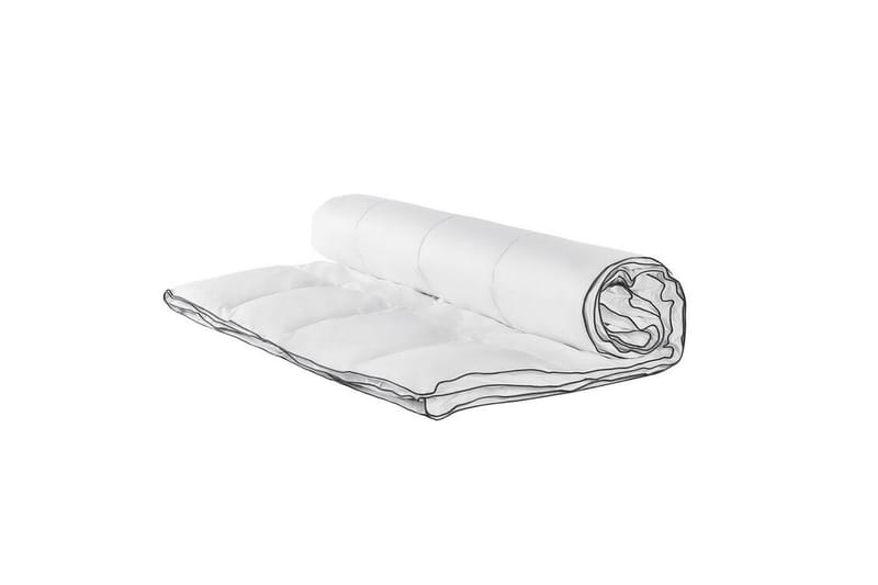 Täcke bomull 220 x 240 cm NUPTSE - Vit - Textil & mattor - Sängkläder