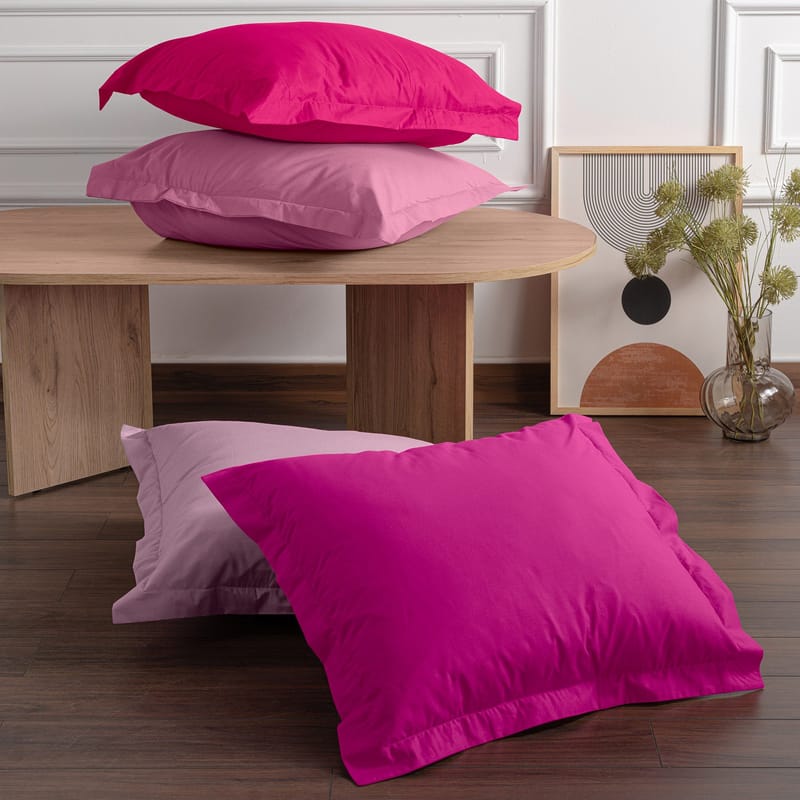 Veyloren Örngott 2-pack 60x60 cm - Gammelrosa - Textil & mattor - Sängkläder