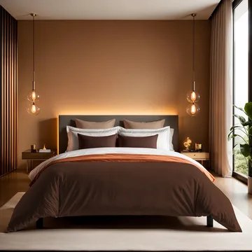 Veyloren Påslakan 200x200 cm - Mörkbrun - Textil & mattor - Sängkläder