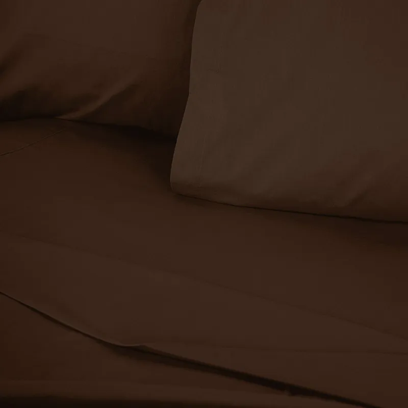 Veyloren Påslakan 200x200 cm - Mörkbrun - Textil & mattor - Sängkläder