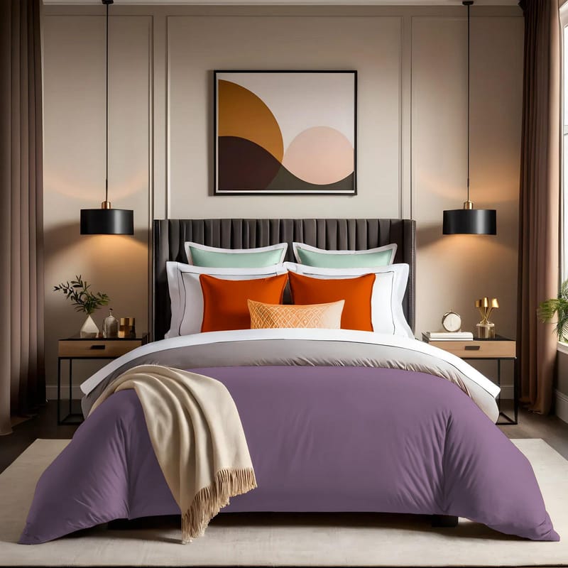 Veyloren Påslakan 240x220 cm - Gammelrosa - Textil & mattor - Sängkläder