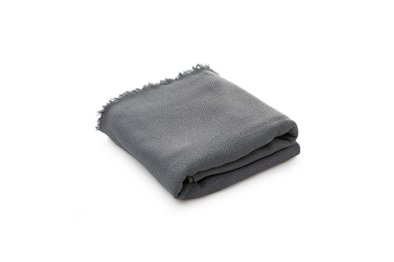 Sofföverdrag Athodna Antracit - Antracit - Textil & mattor - Filt & pläd