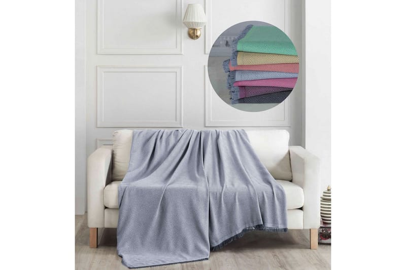 Sofföverdrag Athodna Grå - Grå - Textil & mattor - Filt & pläd