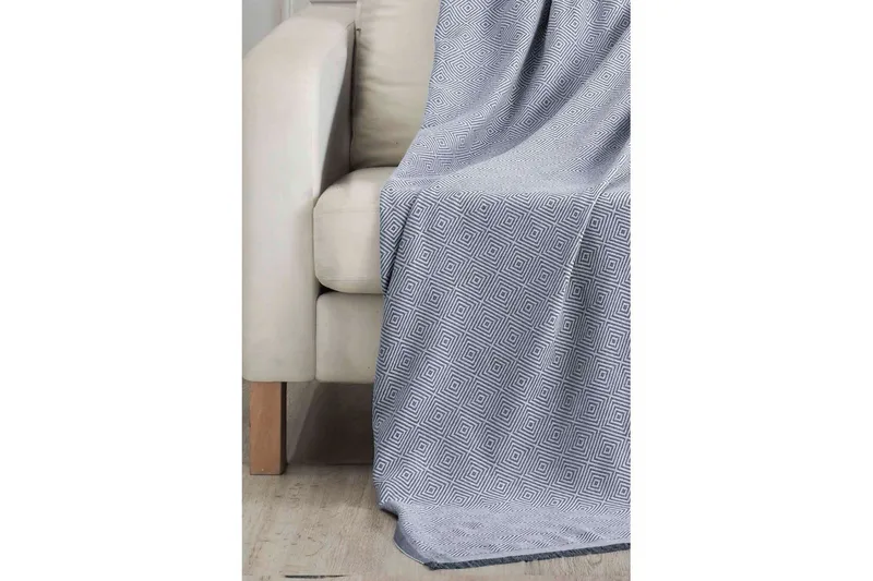 Sofföverdrag Athodna Grå - Grå - Textil & mattor - Filt & pläd