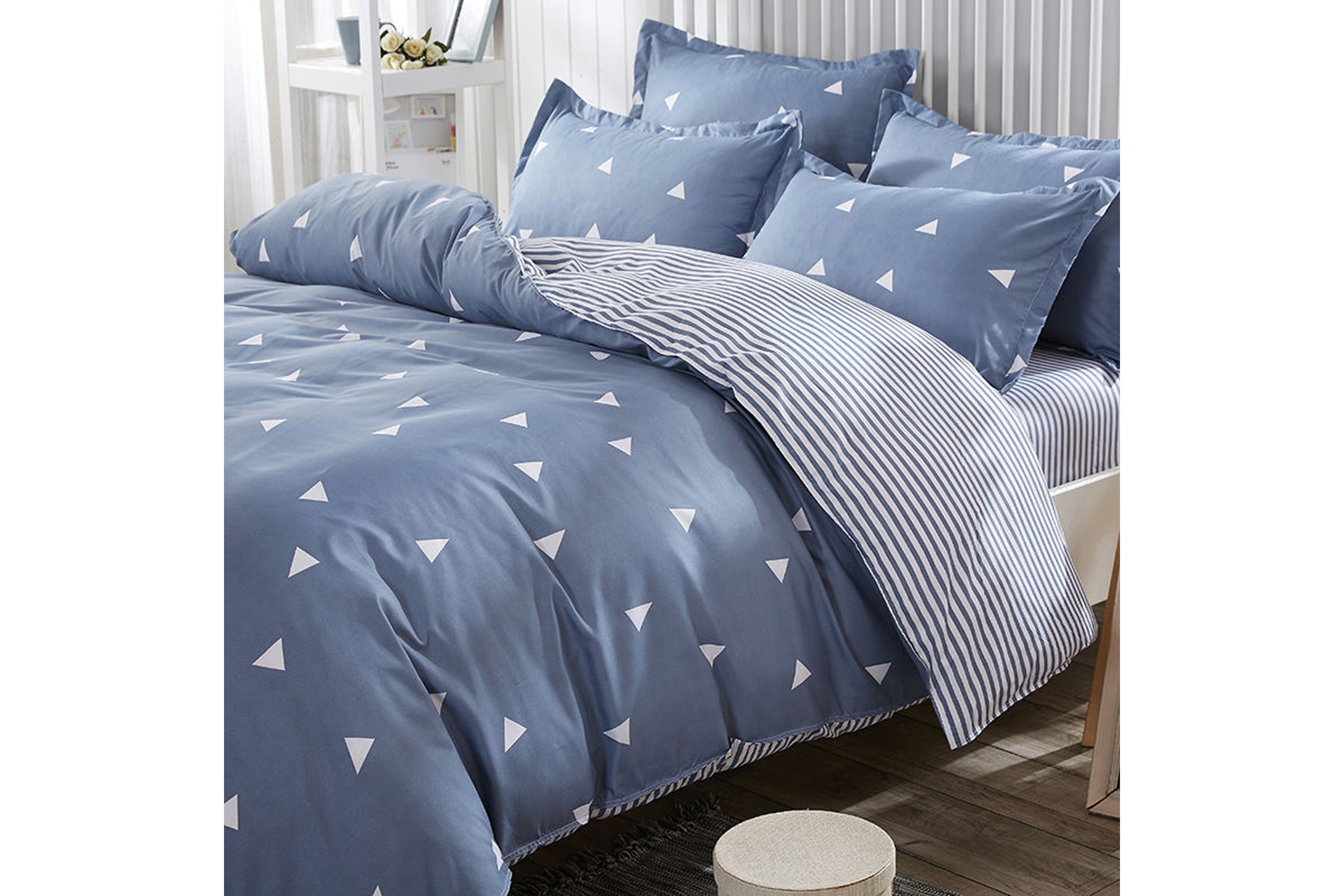 Bäddset Eponj Home Blå